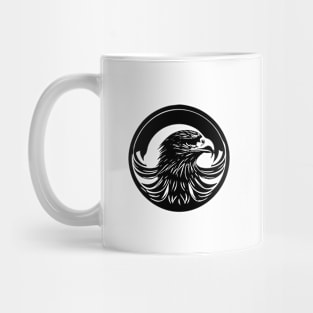 Eagle head icon Mug